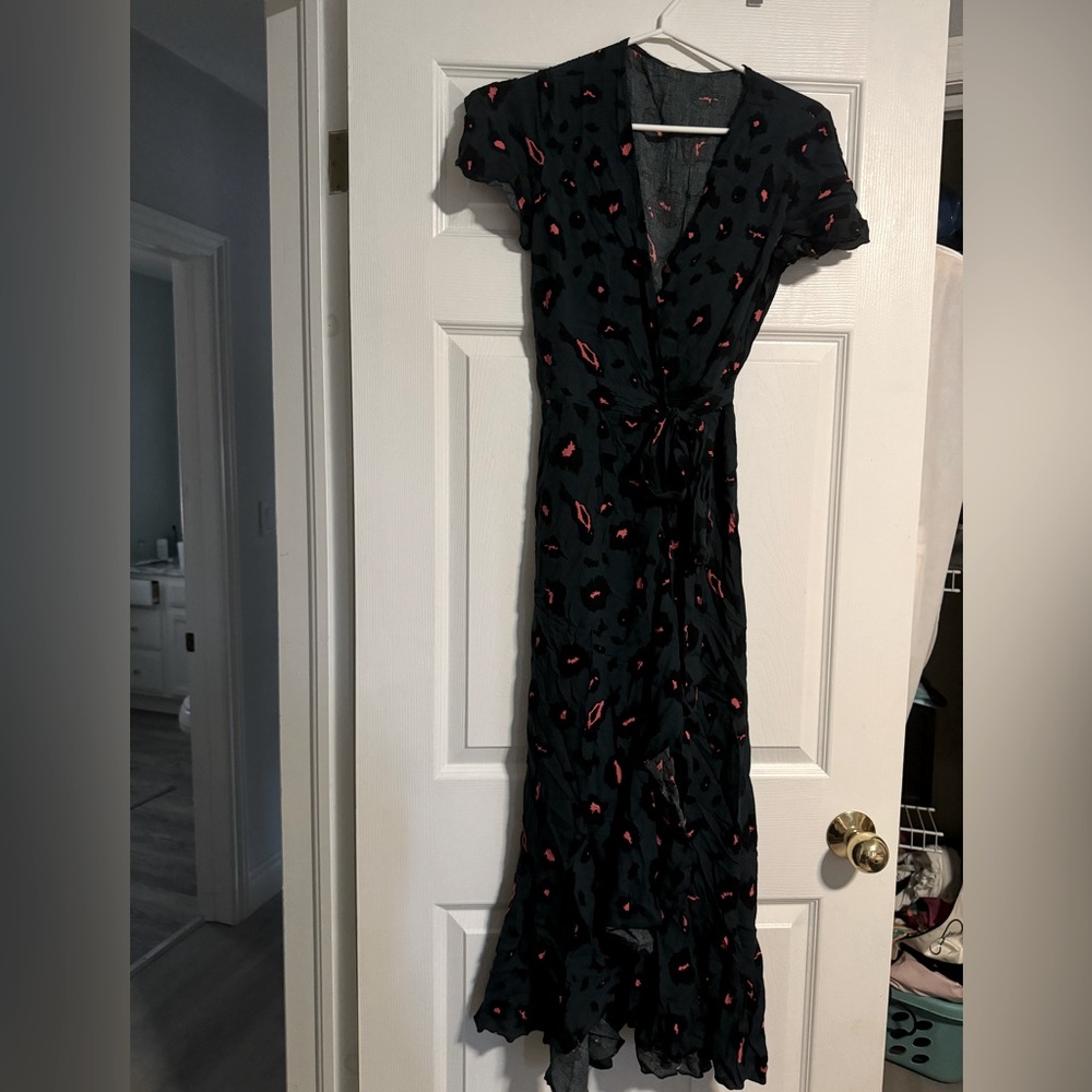 Animal print dress